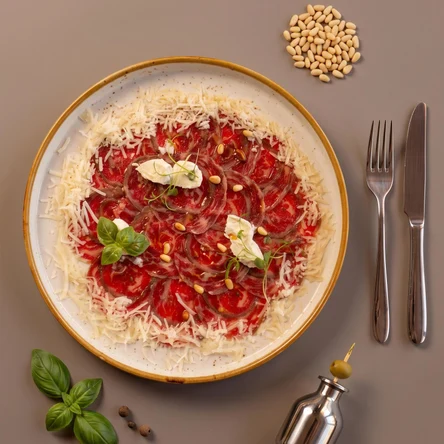 Карпаччо из мраморной говядины