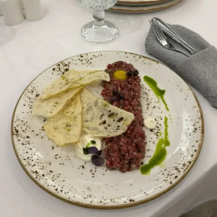 Тар-тар из мраморной говядины